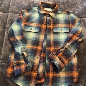 Old Navy Kids Multicolor Plaid Button-Down Shirt